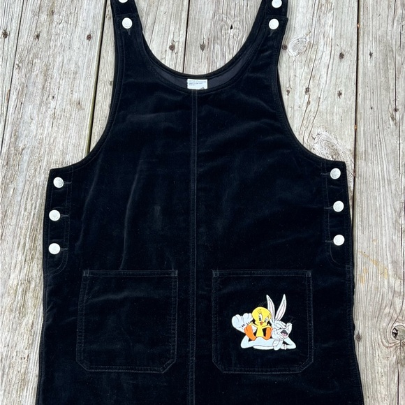 Vintage 1998 Looney Tunes Valore, overall dress size extra small - Picture 1 of 7
